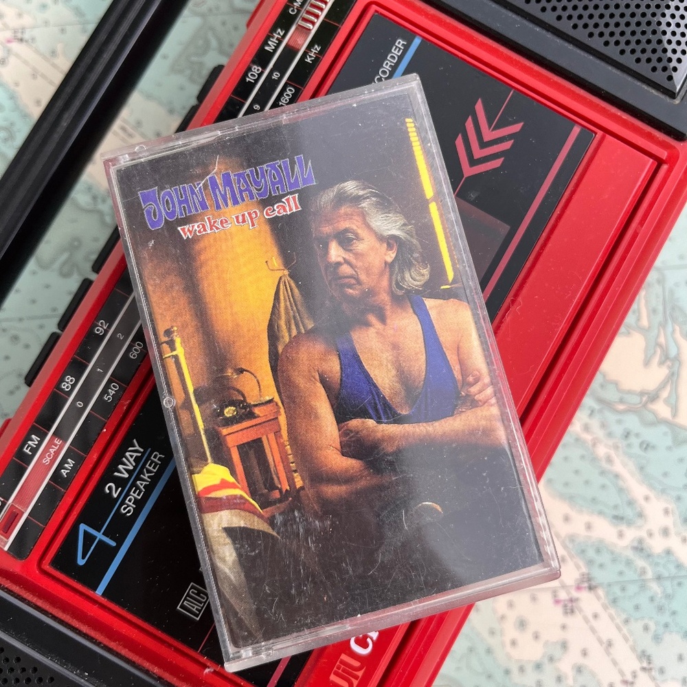 Vintage 1993 John Mayall Wake Up Call Cassette Tape